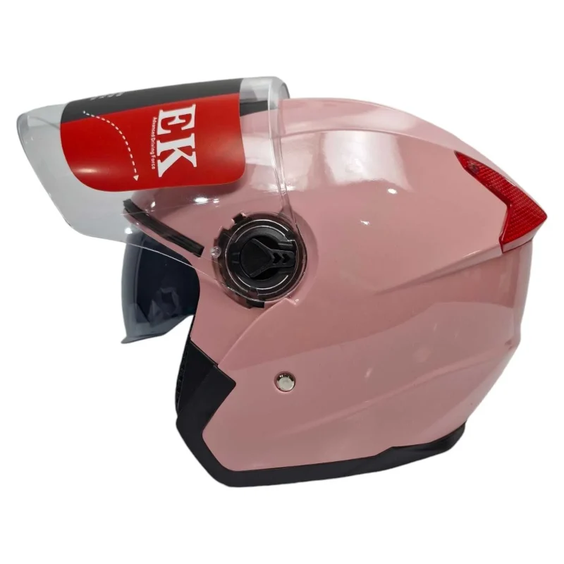 کلاه کاسکت بدون فک دخترانه shiny pink – EK