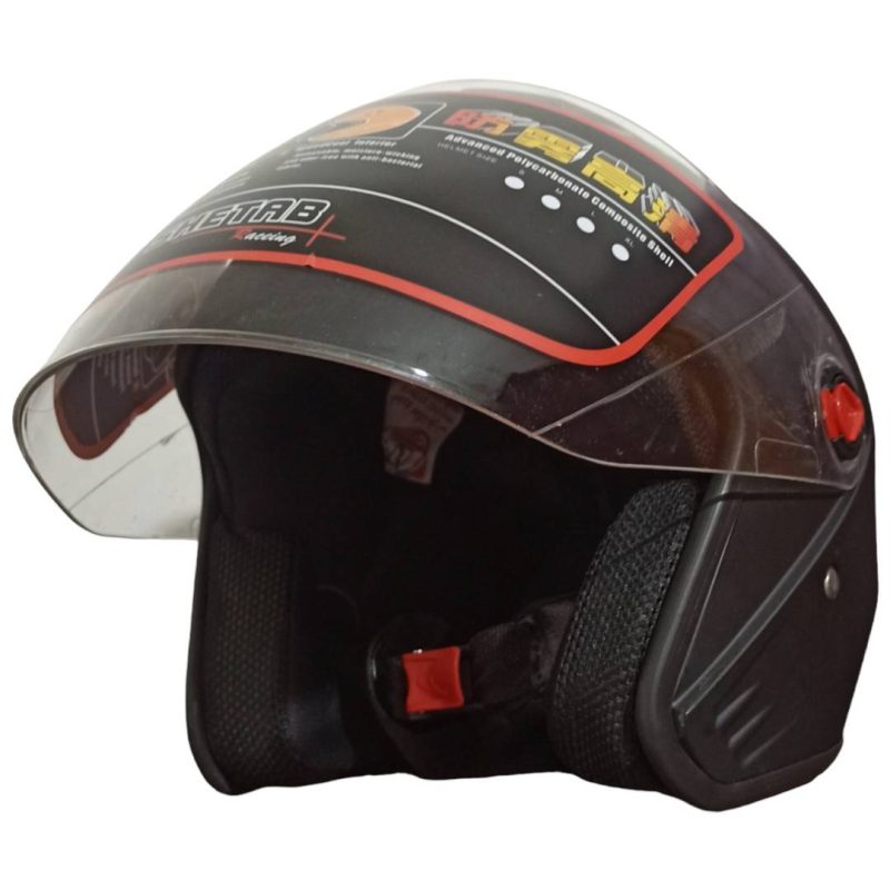 کلاه کاسکت بدون فک mB35 – TSP مشکی مات